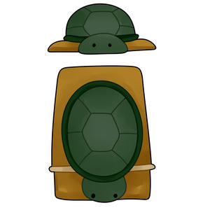Saco de Dormir con Capucha de Felpa Personalizado con Diseño de Caparazón de Tortuga, para Adultos y Niños, de Algodón Suave, Diseño de Dibujos Animados, Personalizable - Product Image 3