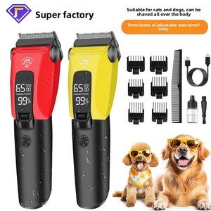 Tosatrice Elettrica Professionale per Animali Domestici con Batteria Integrata Ricaricabile Impermeabile in Acciaio Inossidabile per Cani e Gatti - Product Image 2