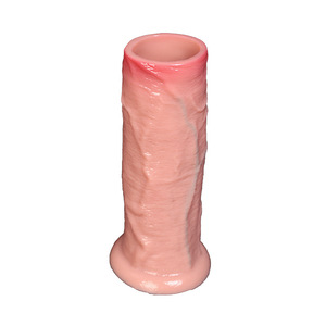Manchon réaliste super grand pour pénis, pour une croissance accrue, retardateur d'éjaculation, extension de pénis, agrandisseur réutilisable en silicone, préservatif à <span class=keywords><strong>prix</strong></span> abordable - Product Image 5