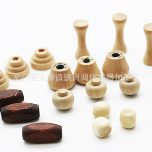 มือจับเฟอร์นิเจอร์และลูกบิดไม้ทรงกลมเฮมู มูเฮสไตล์ชนบทจีน HW G 013 - Product Image 3