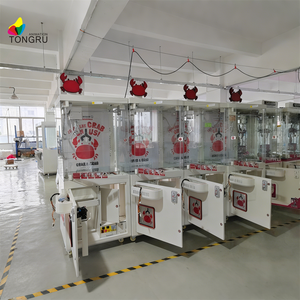 Kraanautomaat 1 jaar garantie Kleine muntbediende knuffelautomaat Kleurrijke amusementspopmachine - Product Image 2