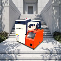 Machine de soudage au laser à fibre optique portable à refroidissement par eau PFT-1500W, best-seller, haute efficacité pour l'acier inoxydable