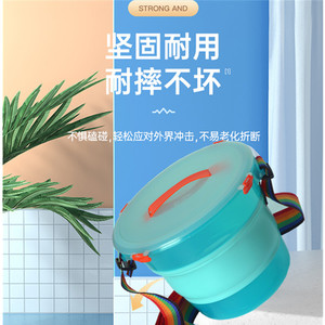 Cubo de agua portátil plegable, nailon, resistente al agua, para pesca, uso al aire libre, 1 unidad - Product Image 1