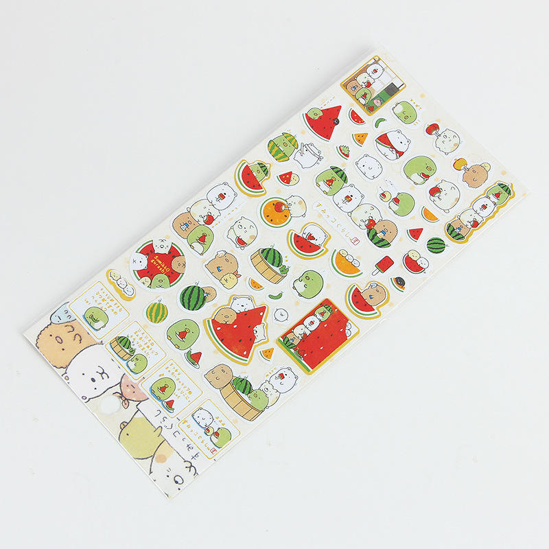 red    eating watermelon