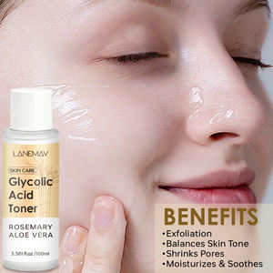 Tónico <span class=keywords><strong>Facial</strong></span> Coreano con Ácido Glicólico, Hidratación Profunda, Reduce Poros, Repara la Barrera Cutánea, Mejora la <span class=keywords><strong>Piel</strong></span> Opaca y Áspera con AHA - Product Image 3