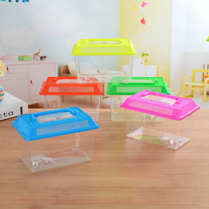 Piccolo Design portatile in plastica trasparente per <span class=keywords><strong>acquario</strong></span> da viaggio per animali domestici tartarughe stile moderno di alta qualità - Product Image 5