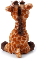 Peluche girafe adorable pour fille, avec yeux scintillants et cils longs, cadeau personnalisé ODM OEM