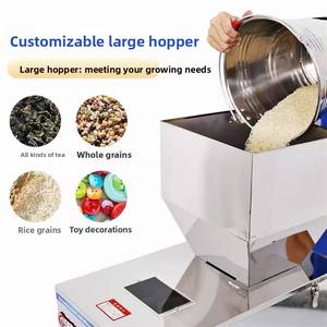 เครื่องบรรจุ<span class=keywords><strong>ชา</strong></span>และกาแฟแบบกึ่งอัตโนมัติขนาด 500 กรัม พร้อมชิ้นส่วนหลัก PLC สำหรับบรรจุชาและกาแฟแบบผง - Product Image 4