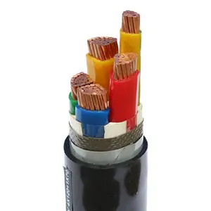 Low voltage 0.6\/1KV VAV Power Cable pure Copper Conductor Armoured Power Cable 3X95MM+1x50MM