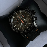 Nouvelle montre de luxe pour homme Tissot T125.617.37.051.01 2025, chronographe sportif, quartz, étanche 100M, bracelet en cuir, saphir