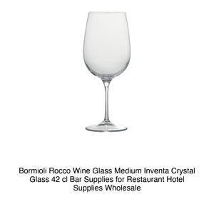 Verre moyen en cristal Bormioli Rocco Inventa 42 cl H 20 cm Ø 8,2 cm - Product Image 2