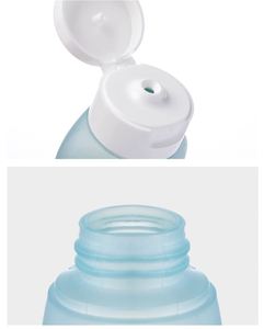 ขวดสเปรย์พลาสติก HDPE สีเหลืองชมพู ขนาด 250 มล. 8 ออนซ์ ทรงเหลี่ยม พร้อมหัวปั๊ม พิมพ์ลายซิลค์สกรีน สำหรับแชมพู ครีมอาบน้ำ โลชั่น น้ำมัน ครีมกันแดด - Product Image 3