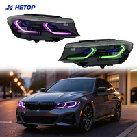 Phares HETOP G20 RGB 2018-2022 G28 Série 3, mise à niveau DRL style Ikon, lentille LED, phare de voiture, accessoires Plug and Play pour BMW