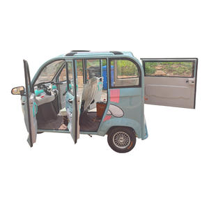 Взрывная модель ударного электрического трехколесного велосипеда с навесом для взрослых - Product Image 6