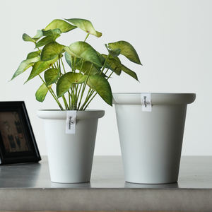 Pots de plantes en <span class=keywords><strong>plastique</strong></span> décoratifs modernes Décoration intérieure Jardinières légères avec des designs emboîtables Vente en gros de pots et jardinières à fleurs - Product Image 3
