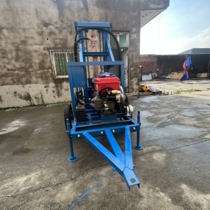 Best Verkopende 130M Diepte Mini Wiel Boorinstallatie Voor Home Core 220V Met Versnellingsbak Pomp Motor Voor Mini Waterput Boren - Product Image 5