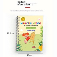 Cahiers d'écriture magiques, cahiers d'exercices d'écriture, stylo magique pour l'apprentissage de l'écriture, cahier réutilisable pour l'apprentissage des enfants