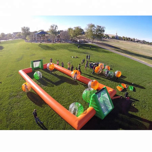 Terrain de football gonflable avec buts intégrés et sol, grande arène professionnelle pour événements, idéale pour les yachts et les centres de villégiature - Product Image 6