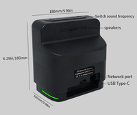 Escáner de Código de Barras USB CMOS Cuadrado JR T10 de Alto Rendimiento, Plataforma de Escaneo de Escritorio 2D, Precisión de Escaneo de 4.5mil