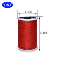 Benang Lilin Bulat KINT Bondi Langsung dari Pabrik, Tali Polyester untuk Pembuatan Perhiasan Gelang, Kerajinan Jahit, OEM ODM Warna Kustom