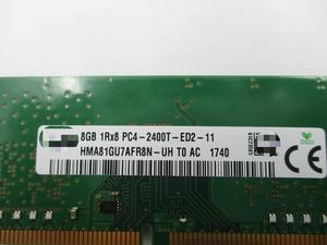 8GB DDR4 2400MHz ECC RAM 1rx8 PC4-2400T-ED2-11 HMA81GU7AFR8N-UH UDIMM - Product Image 4