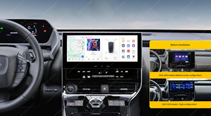 DUDUAUTO DUDU7 A7870 AKM7739 DSP QLED Lecteur vidéo Android <span class=keywords><strong>8K</strong></span> pour Toyota BZ4X <span class=keywords><strong>2022</strong></span>-Présent EV - Product Image 3