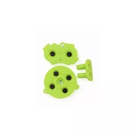 Boutons en caoutchouc silicone conducteur multicolores pour clavier de Game Boy Advance GBA