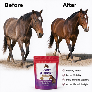 Joint Support Supplement Soft Chews <strong>for</strong> <strong>Horses</strong> Joint Comfort Immune Support <strong>Glucosamine</strong> MSM Chondroitin Soft Chews OEM - Product Image 3