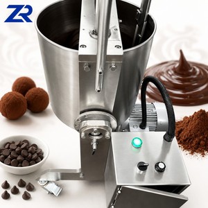 Moulin à cacao électrique industriel, broyeur à pierres, mélangeur, machine à broyer les fèves pour la fabrication de chocolat, à vendre - Product Image 1
