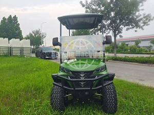 Carrito de Golf Eléctrico Chino de 48V, 4 Asientos, Personalizado, de Acero, con Motor de CA de 5KW, Velocidad Máxima de 60km/h, Panel Solar - Product Image 3