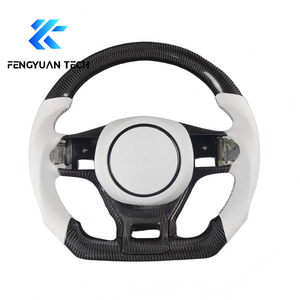 Volant en fibre de carbone forgé avec LED pour Kia <span class=keywords><strong>Stinger</strong></span> K5 GT K4 Cerato Forte Seltos Sportage Sorento MQ4 GT1 Optima4 Forte - Product Image 1