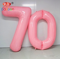 Ballons géants en nylon de 2 m, 78 pouces, personnalisés, laminés PA+PE, décorations de festival, mariage, anniversaire, remise de diplôme, hélium