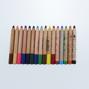 Ensemble <span class=keywords><strong>de</strong></span> crayons <span class=keywords><strong>de</strong></span> <span class=keywords><strong>cire</strong></span> Woody en gros format pour enfants avec pinceau, 12 couleurs - Product Image 4