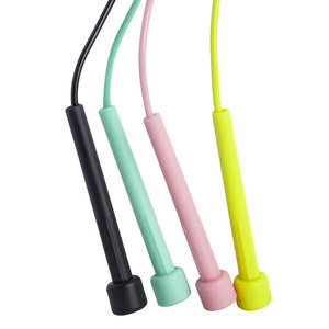 <span class=keywords><strong>Corde</strong></span> <span class=keywords><strong>à</strong></span> <span class=keywords><strong>sauter</strong></span> en PVC réglable pour garçons filles collège élémentaire débutants entraînement spécial <span class=keywords><strong>exercice</strong></span> de Fitness - Product Image 1