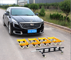 Déplaceur de véhicules hydraulique, chariot de manutention de voitures avec barre de remorquage - Product Image 6