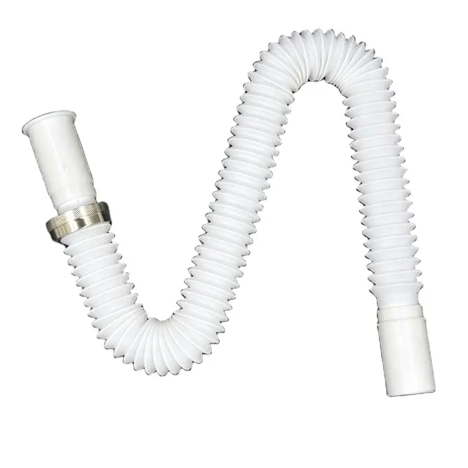 Prezzo di fabbrica in PVC accessori per il bagno tubo di scarico flessibile durevole a basso prezzo tubo di scarico