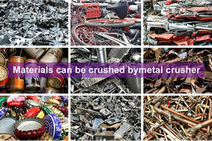 Grande machine à broyer les carrosseries de voitures usagées pour les déchets automobiles, broyeur double métal avec certification CE - Product Image 5