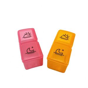 Cadeau promotionnel personnalisé, logo personnalisé, grand organisateur de pilules hebdomadaire/mensuel, matériau PP, étui de rangement portable pour médicaments - Product Image 6