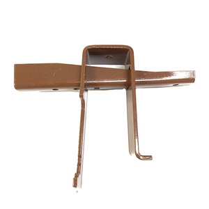 Staffa a morsetto Waler in un pezzo con staffa Waler zincata verniciata - Product Image 1