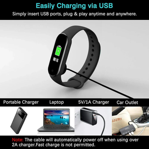 <span class=keywords><strong>Chargeur</strong></span> USB magnétique pour <span class=keywords><strong>Xiaomi</strong></span> <span class=keywords><strong>Mi</strong></span> Band 9 8 7 Pro 6 5 4 3 2 Câble de charge USB Type C pour Redmi <span class=keywords><strong>Watch</strong></span> 2 <span class=keywords><strong>Lite</strong></span> 3 4 5 Cordon de <span class=keywords><strong>chargeur</strong></span> - Product Image 4