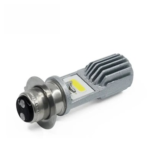 Phare de moto à LED automatique, ampoule COB H4 H6 BA20D P15D 12V 20W 2000 Lm, montage universel pour moto - Product Image 5