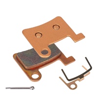 Plaquettes de frein frittées à base de cuivre pour trottinettes électriques, plaquettes de frein à disque en bronze métallique fritté, plaquettes de frein frittées