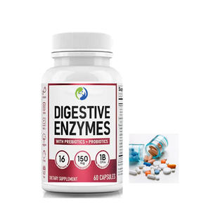 Ausreson Etiqueta Privada enzimas digestivas y probióticos tableta inmune apoya la salud intestinal suplementos de enzimas digestivas tabletas - Product Image 2