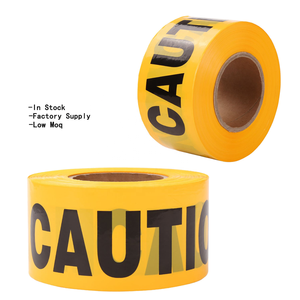 Ruban de signalisation de sécurité pour sol - Logo de <span class=keywords><strong>zone</strong></span> dangereuse, bande de précaution haute visibilité - Product Image 2