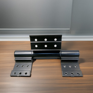 Charnière de porte noire réglable à fermeture amortie en métal, installation facile pour portes et fenêtres - Product Image 3