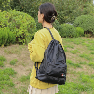 Customizable Water Resistant String Backpack Lightweight Sports Gym <b>Bag</b> <b>Drawstring</b> Backpacks for Men and Women - Product Image 5