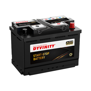 Baterías para Automóviles JIS/DIN 6-QTF-80 H7 de 80 Ah de Capacidad para Camiones, Arranque Automático, Batería de Plomo-Ácido de Alto Rendimiento para Vehículos - Product Image 1