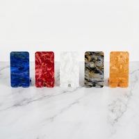 Plaques en acrylique miroir nacré brillant de 1/8 po, découpées sur mesure pour la décoration et l'artisanat