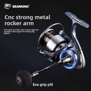 Carrete de Pesca Giratorio de Metal Athena Edición Pesca Marina 26, Relación de Engranajes 5.2:1, Mano Izquierda, para Pesca en Barco/Orilla/Con Señuelos, Acero Inoxidable - ¡Gran Oferta! - Product Image 5