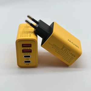 20W Dual PD QC3.0 Fast Charging Wall Adapter for US EU <strong>UK</strong> <strong>Plugs</strong> for 15 Android for with Gan Material - Product Image 2